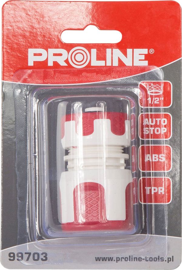 Pro-Line Ταχυσύνδεσμος Ποτίσματος με Στοπ 1/2" - 99703