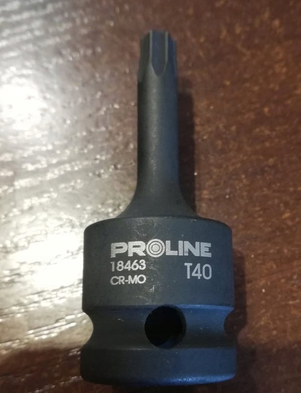 Pro-Line BITONASADKA UDAROWA 1/2" TORX T40, L=60MM PROLINE  ZAWIESZKA