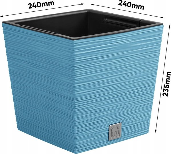 PROSPERPLAST Γλάστρα για λουλούδια Furu DFS240 Μπλε