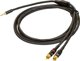 PROEL αρσενικό στερεοφωνικό 3.5mm - 2 x αρσενικό RCA, 5m, μαύρο
