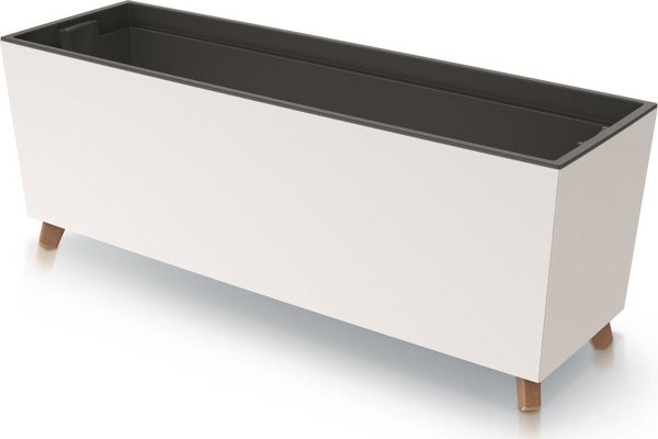 PROSPERPLAST Γλάστρα Urbi Case - λευκή