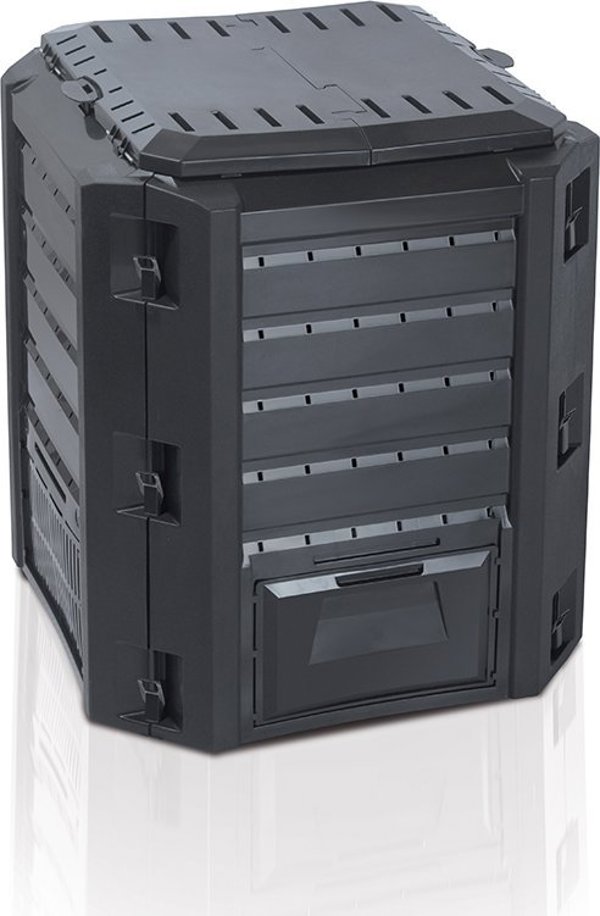 PROSPERPLAST Κομποστοποιητής Compogreen 380L μαύρο (IKST380C-S411)