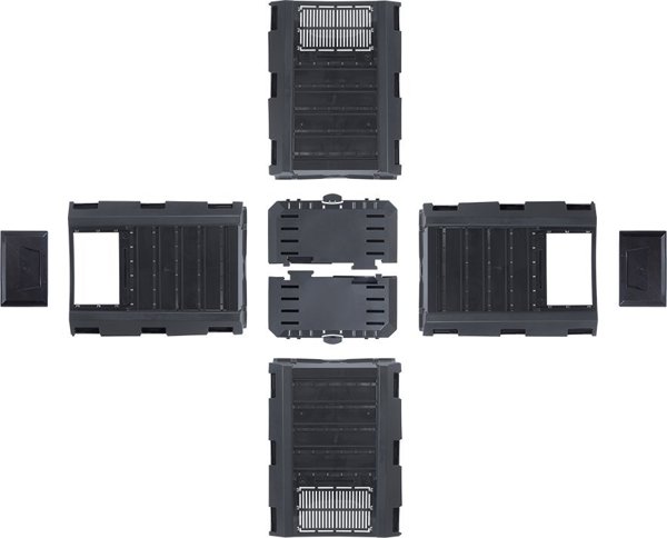 PROSPERPLAST Κομποστοποιητής Compogreen 380L μαύρο (IKST380C-S411)
