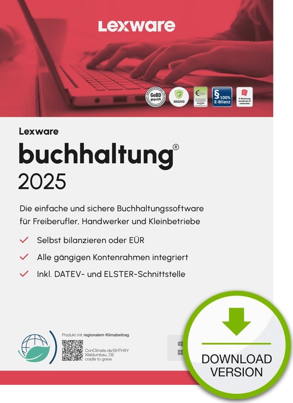 Πρόγραμμα Lexware ESD / Lexware buchhaltung 2025 / Online Download