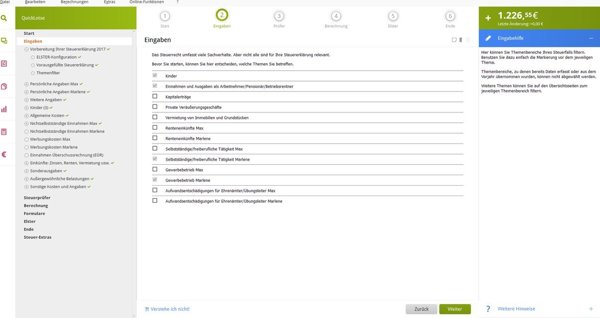Πρόγραμμα Lexware Lexware QuickSteuer 2023 Οικονομική ανάλυση 1 x άδεια