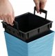 Γλάστρα για λουλούδια Donica Furu DFSH240 Μπλε PROSPERPLAST