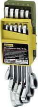 Proxxon Σετ Κλειδιά MicroSpeeder, Καστάνιας, 8-19mm, 10 Τεμάχια σε Μεταλλική Θήκη