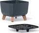 Γλάστρα σε πόδια Bonsai Gracia DGQL400 Ανθρακί