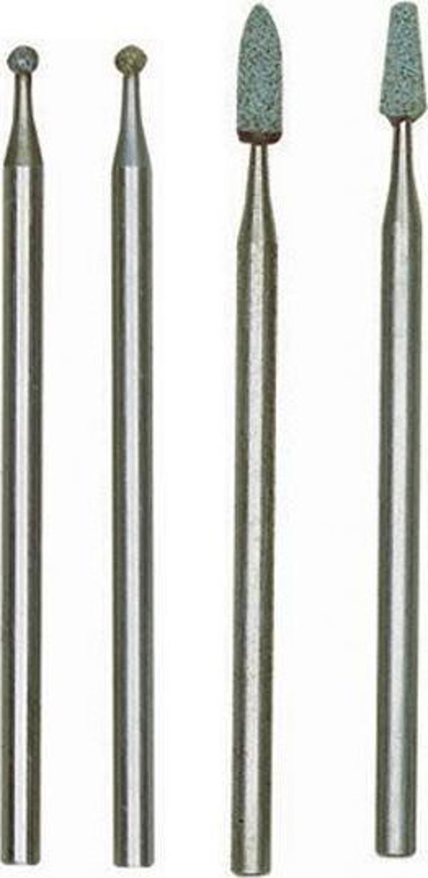 Proxxon Σετ Επεξεργασίας Γυαλιού 4 Τεμαχίων PR28920 - Φρέζες Χάραξης & Σχεδίου με Διάμετρο Κορμού 2,35mm