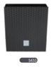 Prosperplast Γλάστρα RATO LOW 320mm ανθρακί - DRTS325L-S433