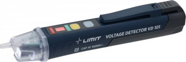 Δοκιμαστής Τάσης Limit VD 101, Ανιχνευτής Ηλεκτρικής Τάσης Χωρίς Επαφή με Φως LED
