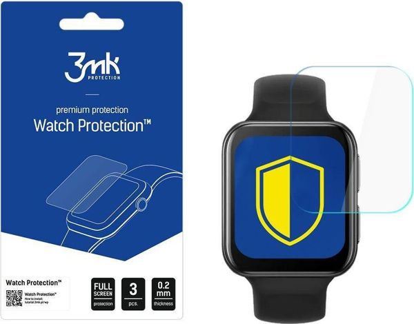 3MK Προστατευτική Μεμβράνη ARC για Oppo Watch 2 42mm, Διαφανής
