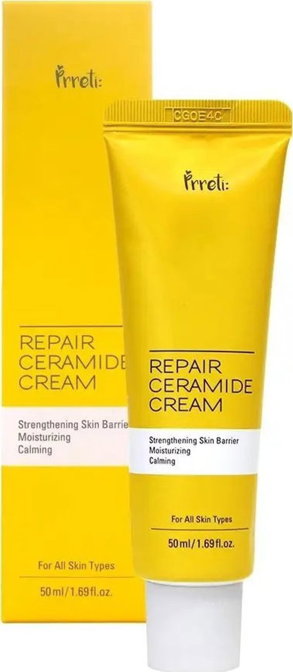 PRRETI_Repair Ceramide Cream πολυλειτουργική κρέμα προσώπου με κεραμίδια 50ml