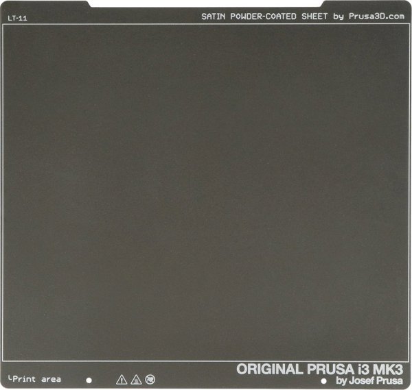 Prusa Ελατήριο από ατσάλι PEI - για εκτυπωτές Prusa MK4, i3 MK3/S/+ και MK2.5/S - σατινέ