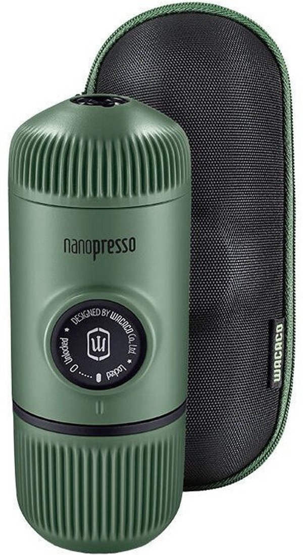 Φορητή μηχανή εσπρέσο WACACO Nanopresso Moss Green + Θήκη WACACO