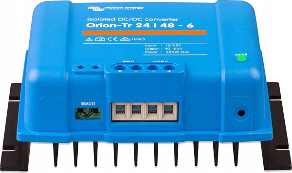 Μετατροπέας Victron Energy Μετατροπέας Victron Energy Dc-Dc Απομονωμένος Orion-Tr 24/48-6 280 W (ORI244828110)