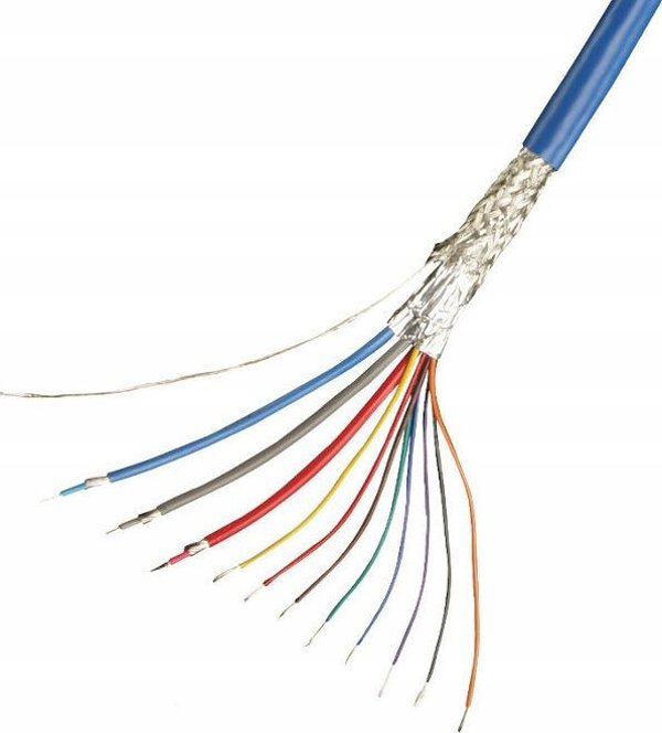 Lindy Καλώδιο VGA (D-sub) HD15 37244, Θωρακισμένο OFC, 1m, Μπλε