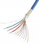 Lindy Καλώδιο VGA (D-sub) HD15 37244, Θωρακισμένο OFC, 1m, Μπλε