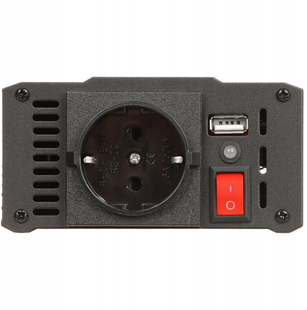 Europower Μετατροπέας Τάσης INV/12/500/MS/S 500W, 12V σε 230V για Ασφαλή Τροφοδοσία