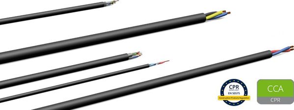 Καλώδιο Procab CLS240-CCA/1 Ηχείων - 2 x 4 mm² - 11 AWG - EN50399 CPR Euroclass Cca-s1b,d0,a