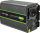 Μετατροπέας QOLTEC Μετατροπέας τάσης Monolith | 1000W | 2000W | 12V σε 230V | Καθαρό Ημίτονο