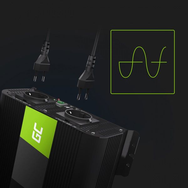 Μετατροπέας Green Cell Μετατροπέας τάσης Inverter Green Cell PRO 12V σε 230V 2000W/4000W Καθαρό ημίτονο