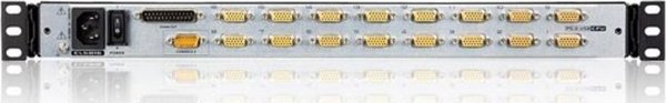 Διακόπτης ATEN KVM 16 port Dual Rail LCD 19'' + πληκτρολόγιο + touchpad USB-PS/2