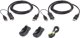 Aten 2L-7D02UHDPX5 Καλώδιο KVM DisplayPort με USB, Μαύρο, 1.8m