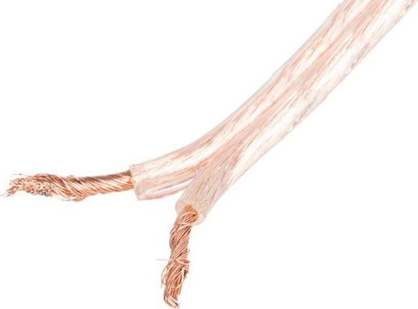 Καλώδιο ηχείων 2x1.5mm2 25m διαφανές Lanberg