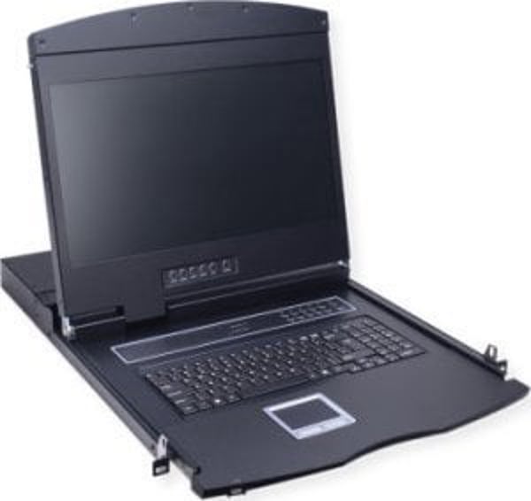 Διακόπτης Value Διακόπτης KVM VALUE 19, 8 θύρες, 48 εκ. (19) TFT (16:9), VGA, USB, πληκτρολόγιο Γαλλικό (FR)