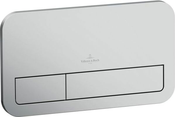 Κουμπί έκπλυσης Villeroy & Boch ViConnect για WC ματ χρώμιο (92249069)
