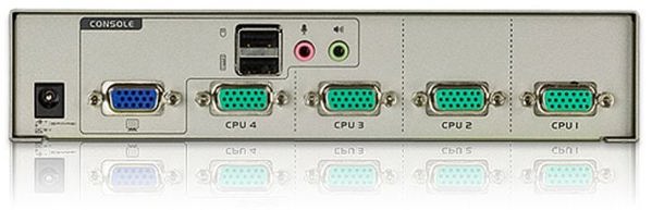 Διακόπτης Aten 4-Port USB VGA/Audio KVM Switch CS74U (CS74U-AT) - NUATNKV4PCS74U0