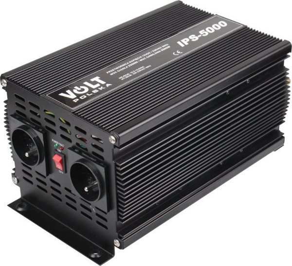 Przetwornica Volt PRZETWORNICA VOLT POLSKA IPS-5000 12V / 230V 2500/5000 W