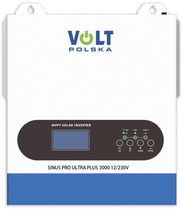 Μετατροπέας Ηλιακός Inwerter SinusPro ULTRA PLUS 3000 12/230V (1500/3000W) + 100A MPPT (30-500V)