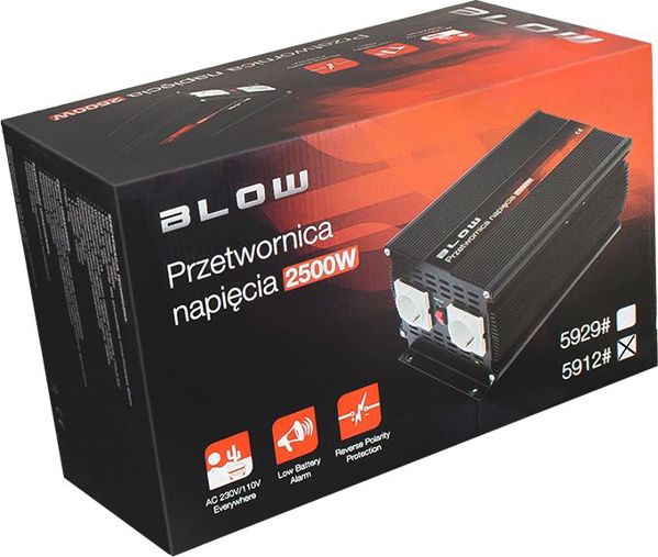 Μετατροπέας BLOW 24V/230V 2500W