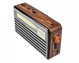 Ραδιόφωνο PS φορητό Liwa Retro με ηλιακό πάνελ (MK-193BT), FM, Bluetooth, USB, SD, AUX, λάμπα USB, γκρι
