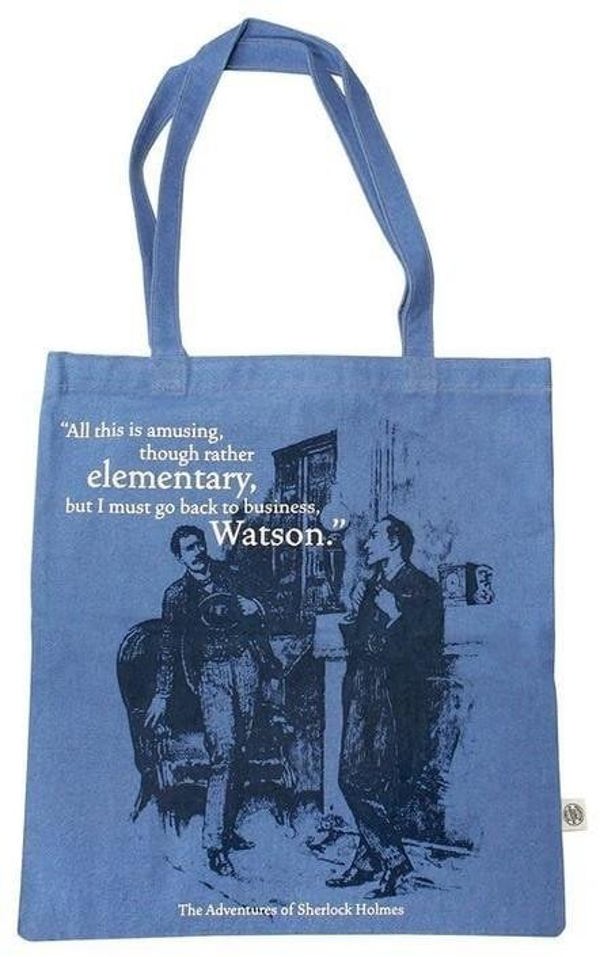Τσάντα βαμβακερή Pulteney Press Sherlock Holmes EDUKAMP