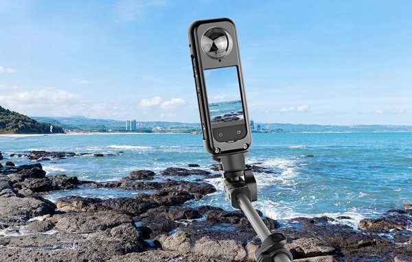 Προστατευτική μεταλλική θήκη Puluz με κάλυμμα φακού PULUZ για Insta360 X4