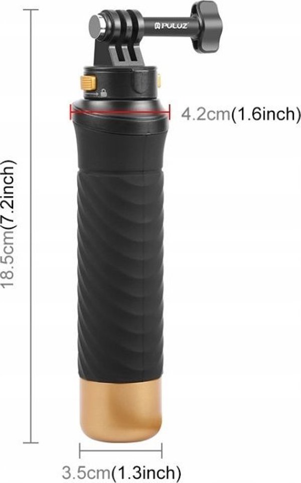 Puluz Λαβή Πλωτήρας Μπογιά Μπογιά για GoPro SJCAM Xiaomi DJI ACTION 5 4 3 2 INSTA360 / PU1053B