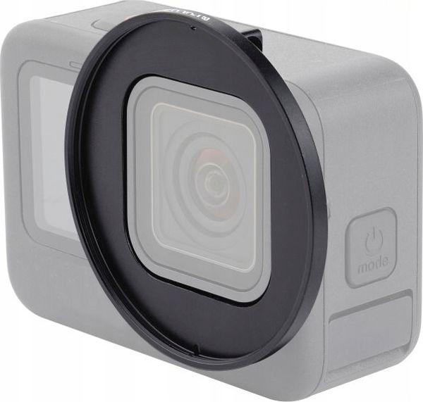 Puluz Αντάπτορας Φίλτρου 52mm για GoPro Hero 9 Black, Θήκη Αλουμινίου, Μαύρο (PU528)