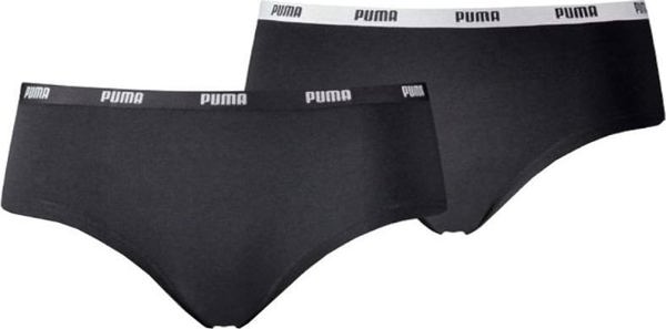 Puma Puma Hipsters 2 Pack 603022001-200 Czarne XS