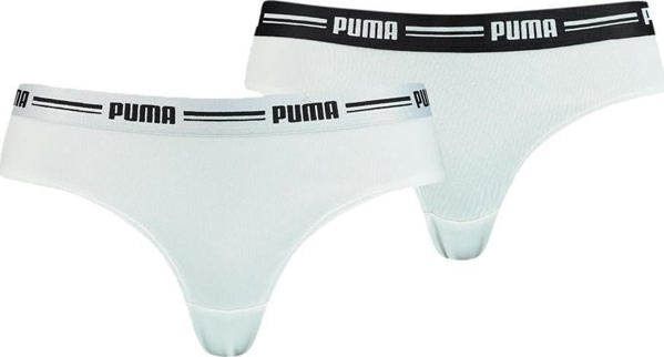 Puma Puma Brazilian Briefs 2 Pack 603043001-317 λευκά Μ
