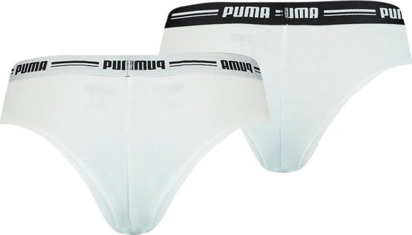 Puma Puma Brazilian Briefs 2 Pack 603043001-317 λευκά Μ