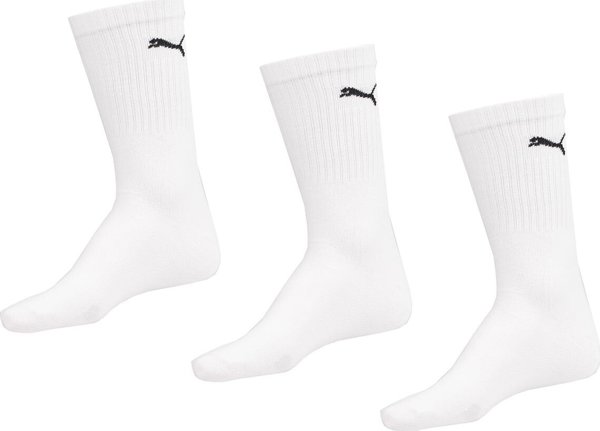 Puma Κάλτσες Puma Sport Crew Lightweight 3 ζεύγη λευκές 907940 02 43-46