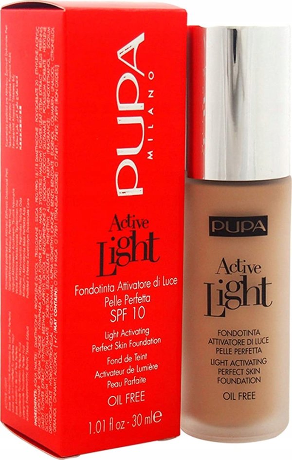 PUPA_Active Light Foundation Activator βάση μακιγιάζ για το πρόσωπο 040 Sand 30ml