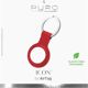 Puro Θήκη σιλικόνης PURO ICON Case Apple AirTag (κόκκινο)
