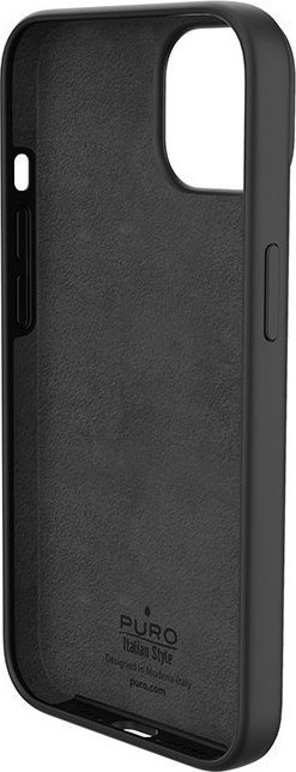 Κάλυμμα PURO ICON - Θήκη iPhone 14 Plus (μαύρο)