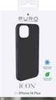 Κάλυμμα PURO ICON - Θήκη iPhone 14 Plus (μαύρο)