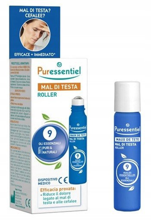 Compagnie De Provence Αιθέρια Έλαια Roll-On Για Πονοκέφαλο & Ανακούφιση Από Τον Πόνο, 5ml