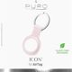 Θήκη σιλικόνης Puro PURO ICON για Apple AirTag (ροζ της άμμου)
